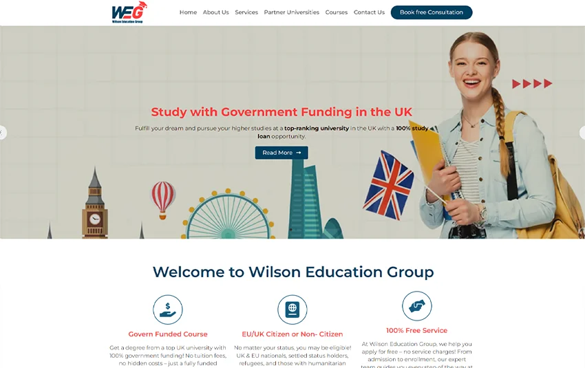 Feature of Wilson Education Group
